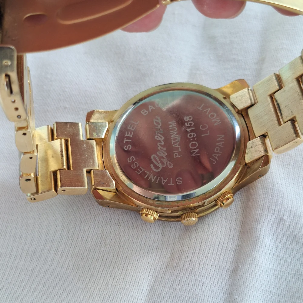 Gold tone Men's Watch